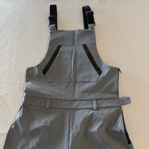 Grey Snow Pant Bib Size XL #260542